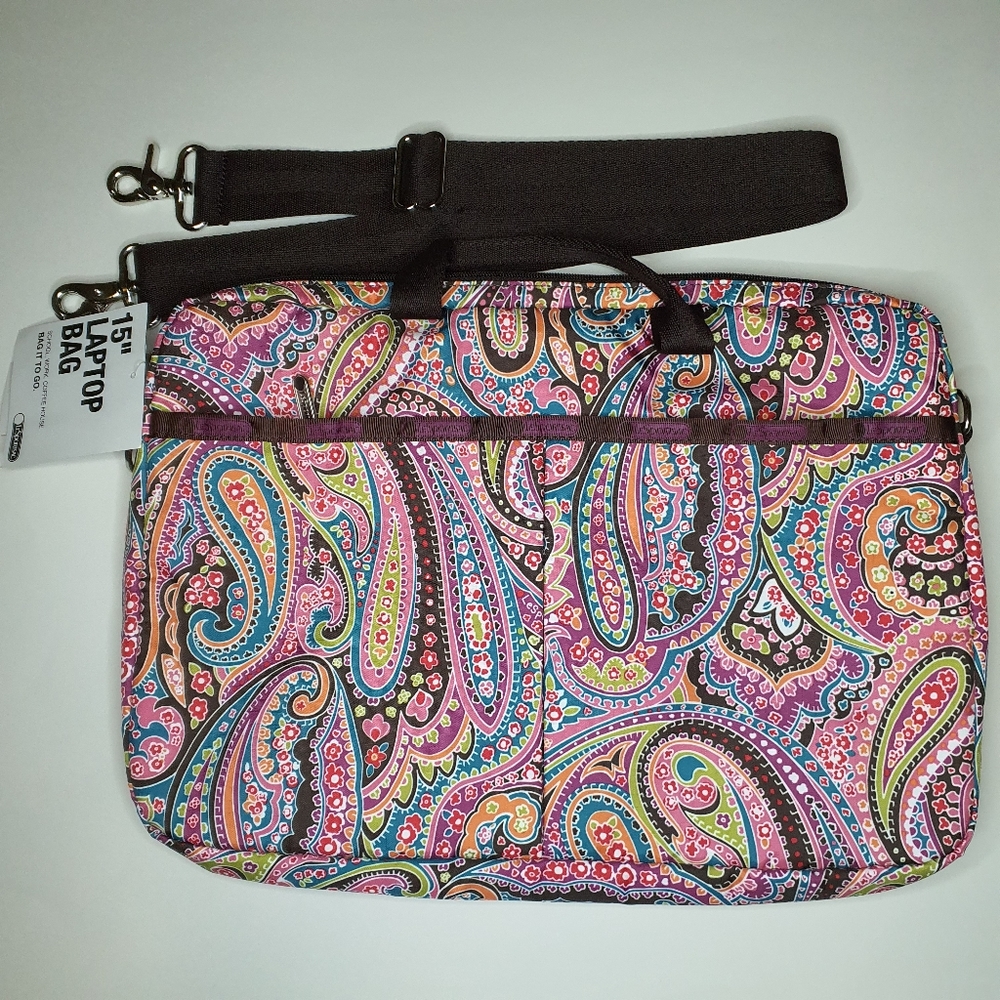 Lesportsac Escapade 15" Top Handle Laptop/Briefcase Bag NWT